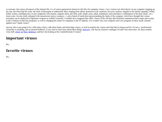 viruses screenshot