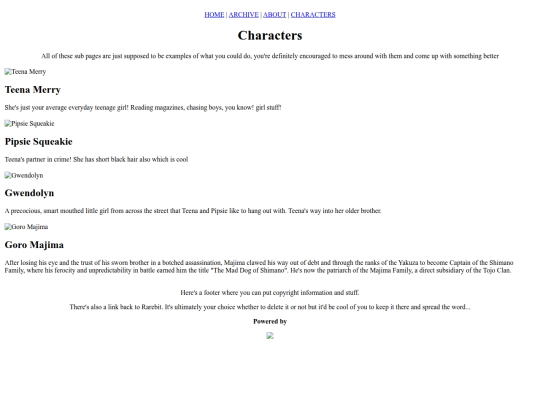 characters screenshot