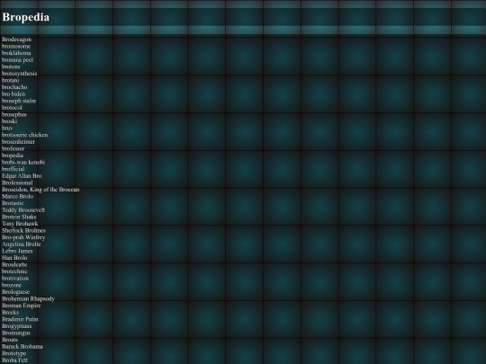 Bropedia screenshot