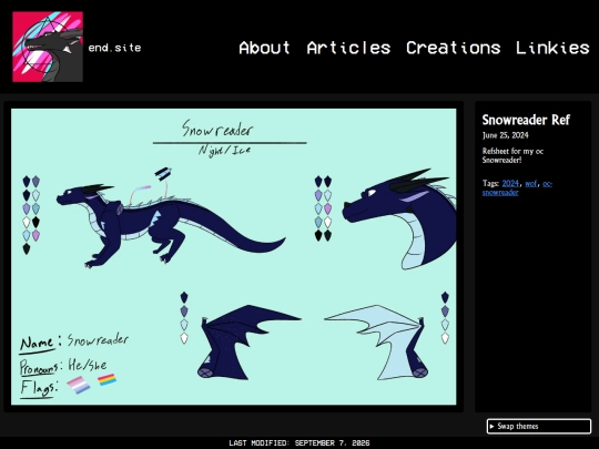 creations/2d/snowreader_ref screenshot