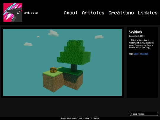 creations/3d/skyblock screenshot