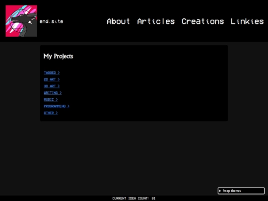 creations screenshot