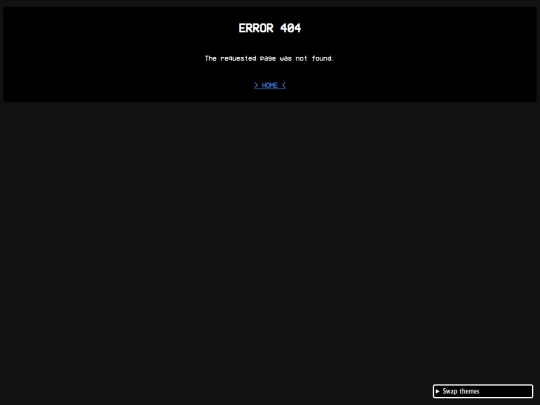 not_found screenshot