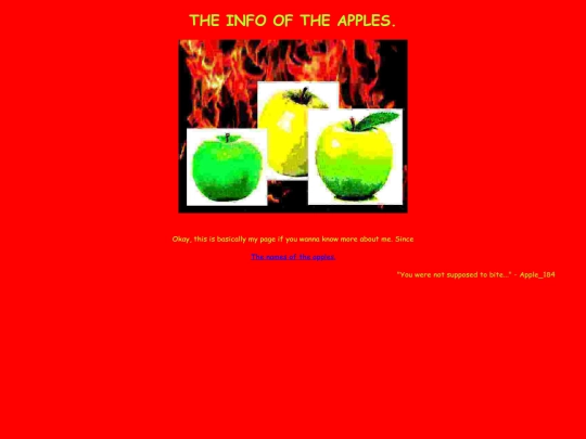 theinfooftheapple screenshot