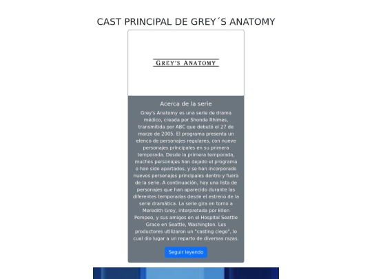 paginas/cast screenshot