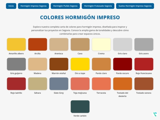 coloreshormigonimpreso screenshot