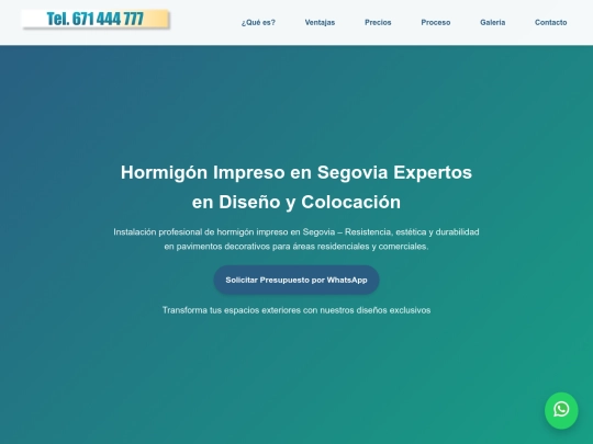 hormigonimpresoensegovia screenshot