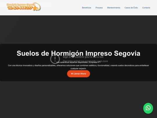 sueloshormigonimpresosegovia screenshot