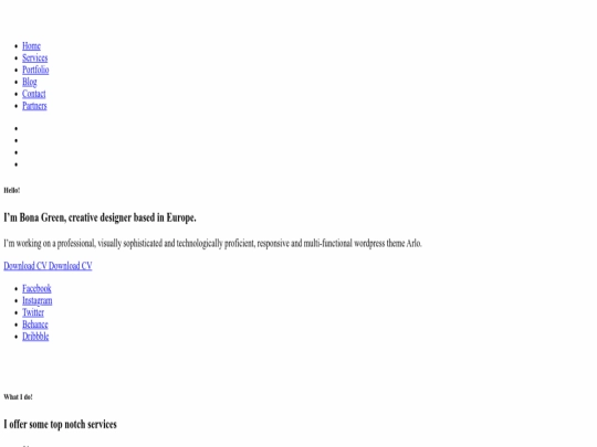 index screenshot