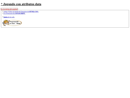 carpetaauxiliar/ejercicios/atributodata screenshot