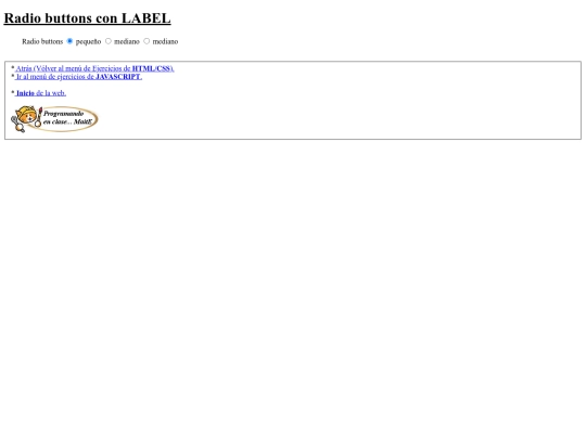 carpetaauxiliar/ejercicios/labels screenshot