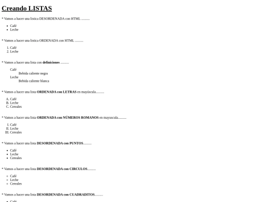 carpetaauxiliar/ejercicios/listas screenshot