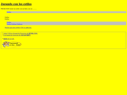 carpetaauxiliar/ejercicios/metiendoestilos screenshot
