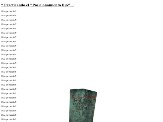 carpetaauxiliar/ejercicios/posicionamientofijo screenshot