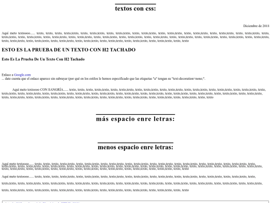 carpetaauxiliar/ejercicios/textoconcss screenshot