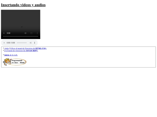 carpetaauxiliar/ejercicios/videoyaudio screenshot