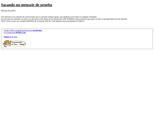 carpetaauxiliar/javascript/129funcionMensaje screenshot
