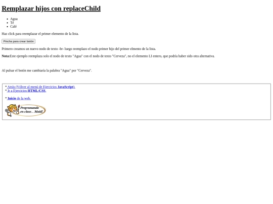 carpetaauxiliar/javascript/153replaceChild screenshot