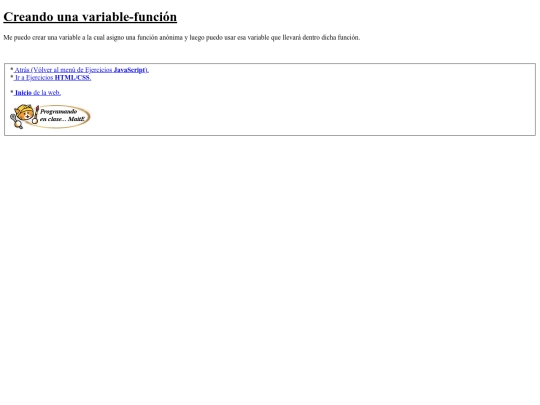 carpetaauxiliar/javascript/178creandoVariableFuncion screenshot