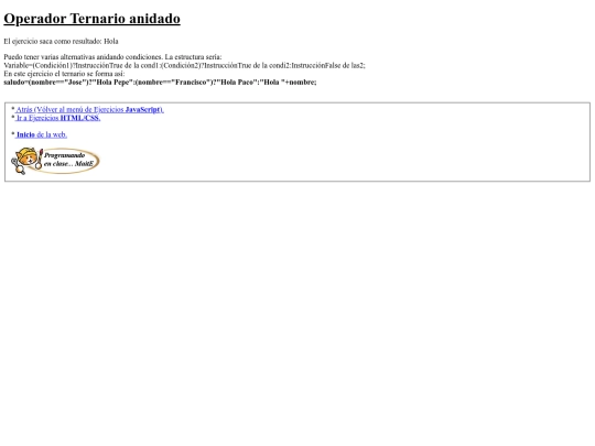 carpetaauxiliar/javascript/21operadorternariodos screenshot