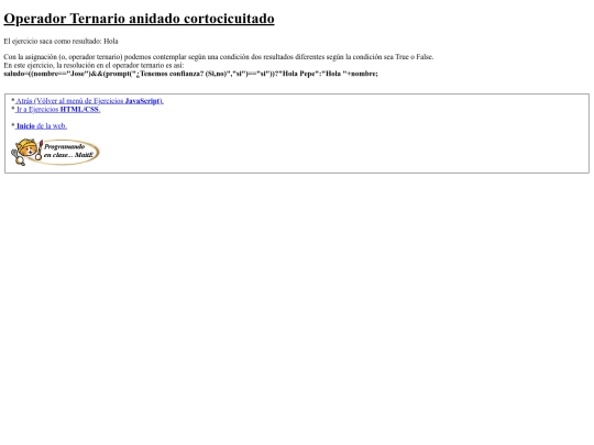 carpetaauxiliar/javascript/22ternariocortocicuitado screenshot