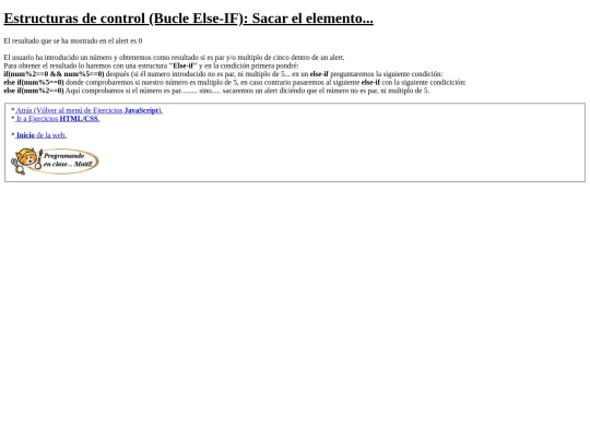 carpetaauxiliar/javascript/36multiplosdecincoconelse screenshot
