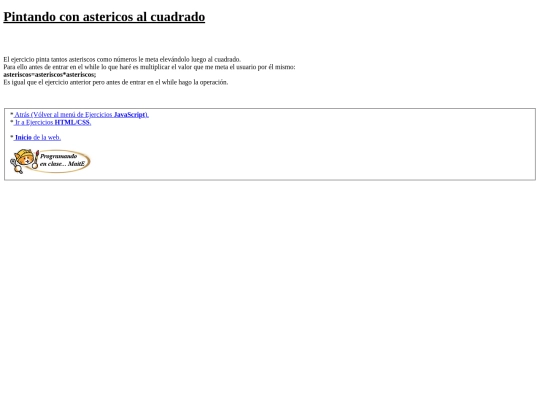 carpetaauxiliar/javascript/55asteriscosCuadrado screenshot
