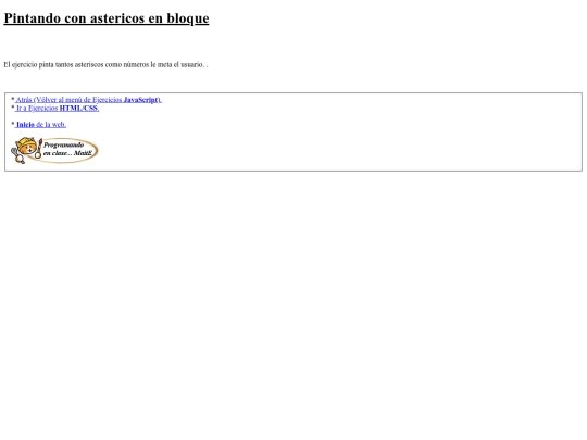 carpetaauxiliar/javascript/56_2asteriscos screenshot