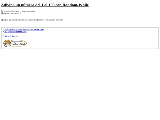 carpetaauxiliar/javascript/64adivinaRandomWhile screenshot