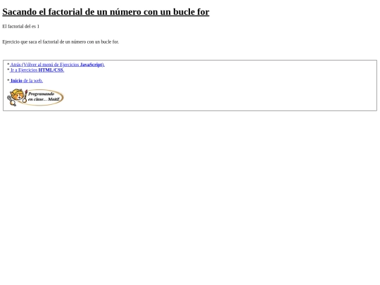 carpetaauxiliar/javascript/80forFactorial screenshot
