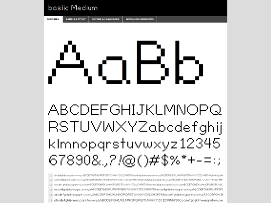 basiic-demo screenshot