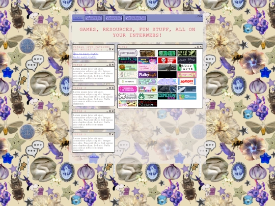 links screenshot