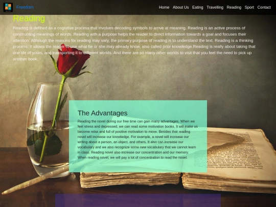 Reading screenshot