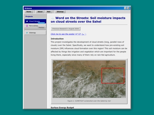 science screenshot