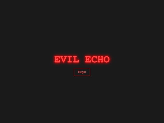 Games/EvilEcho screenshot