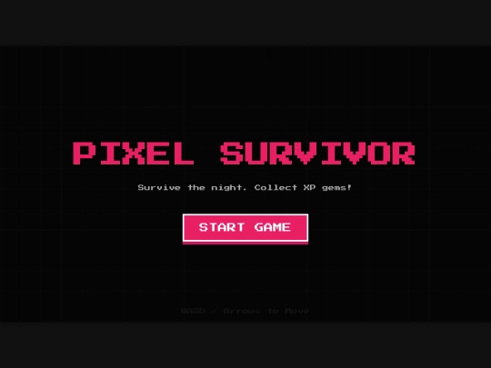 Games/SurvivorClone screenshot