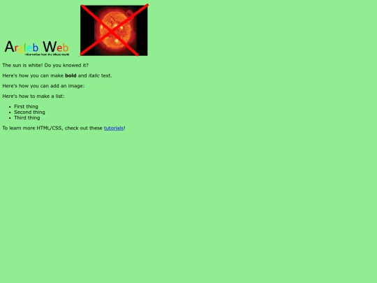 ArglebWeb screenshot