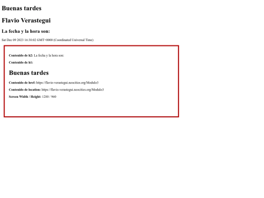 Modulo3 screenshot