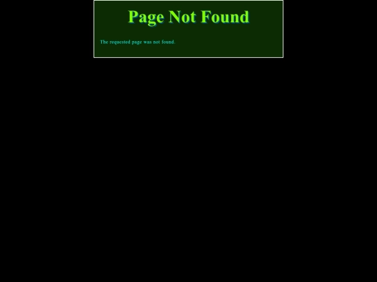not_found screenshot