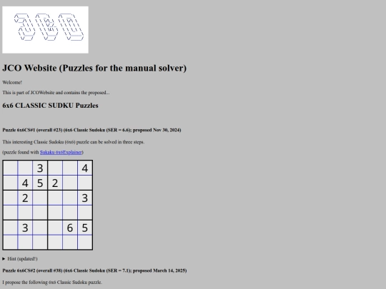 indexCS6x6 screenshot