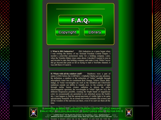 index.faq screenshot