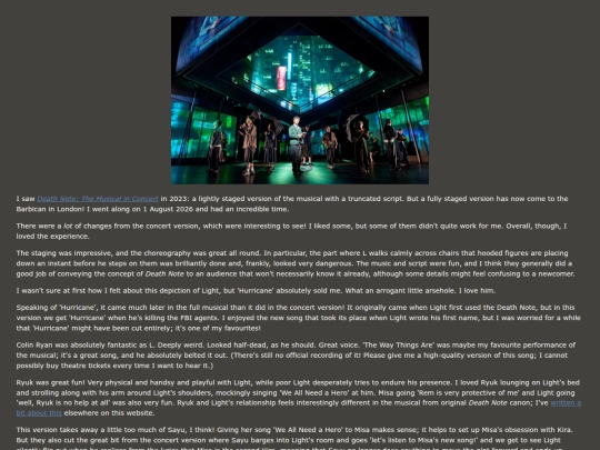 lighthouse/musical/barbican screenshot