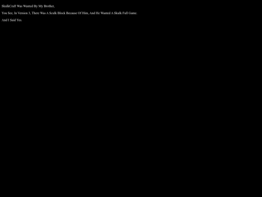skulkcraftnotice screenshot