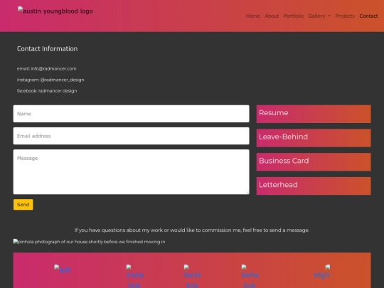 contact screenshot