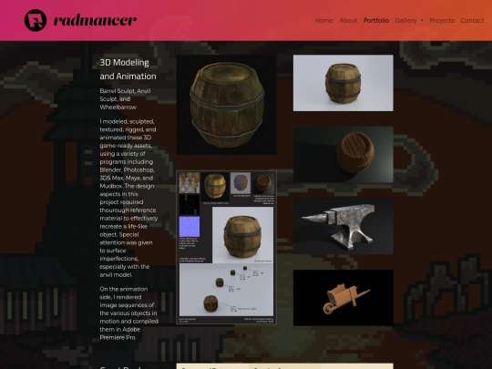 portfolio screenshot