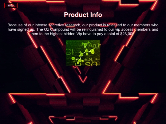 ProductInfo screenshot