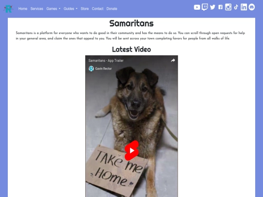 samaritans screenshot