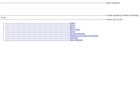 DailySchedule screenshot