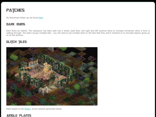 patches screenshot