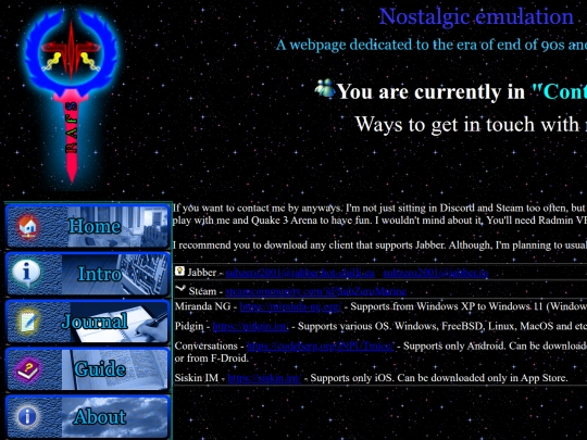 contact screenshot